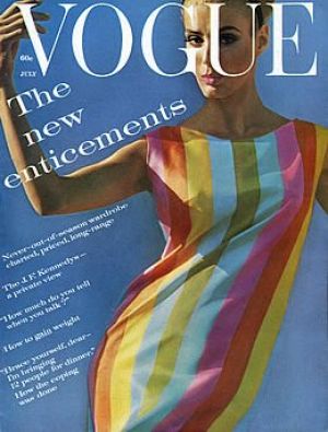Vintage Vogue magazine covers - wah4mi0ae4yauslife.com - Vintage Vogue July 1961.jpg